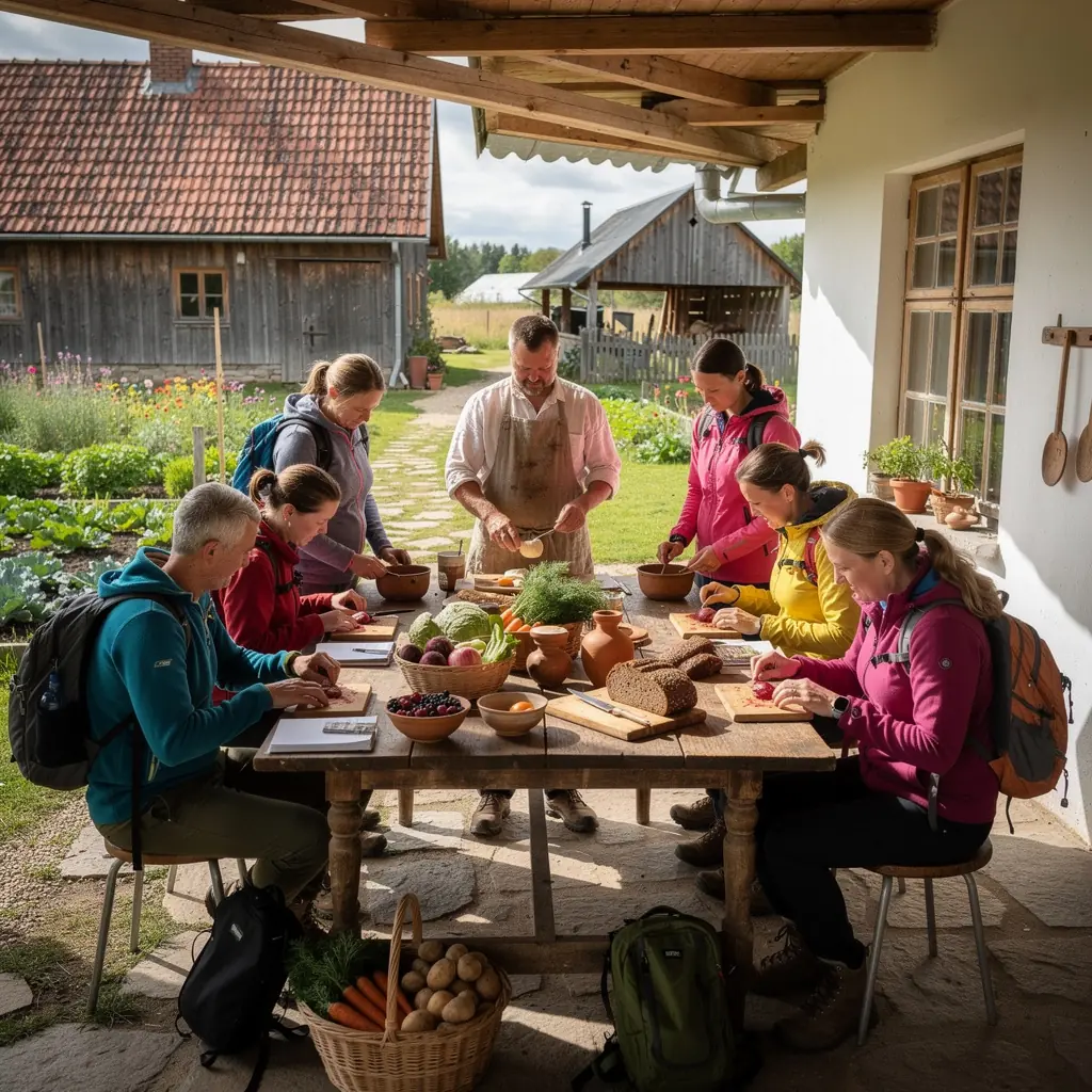 An interactive map displaying suggested multi-stop routes across Latvia, showcasing popular tourist attractions.